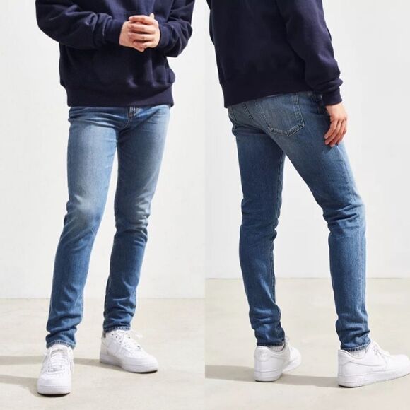 Agolde Blade Skinny Jeans in Sonic - Picture 1 of 8